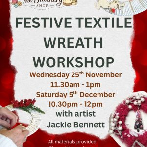 Festive Textile Wreath Workshop