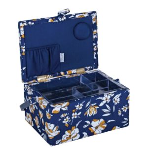 Medium Sewing Box - Autumn Floral