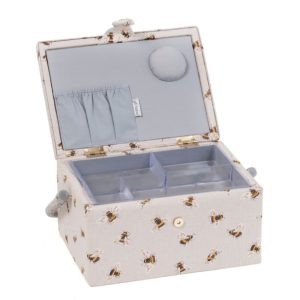 Medium Sewing Box - Bees